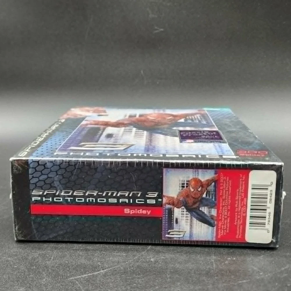 Buffalo Games Blue Spider-Man 3 Photomosaics 300 Piece  Puzzle Marvel Movie